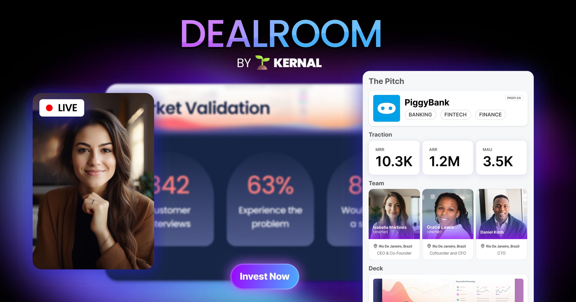 💸 Introducing Kernal Dealroom: The Future of Interactive Demo Days